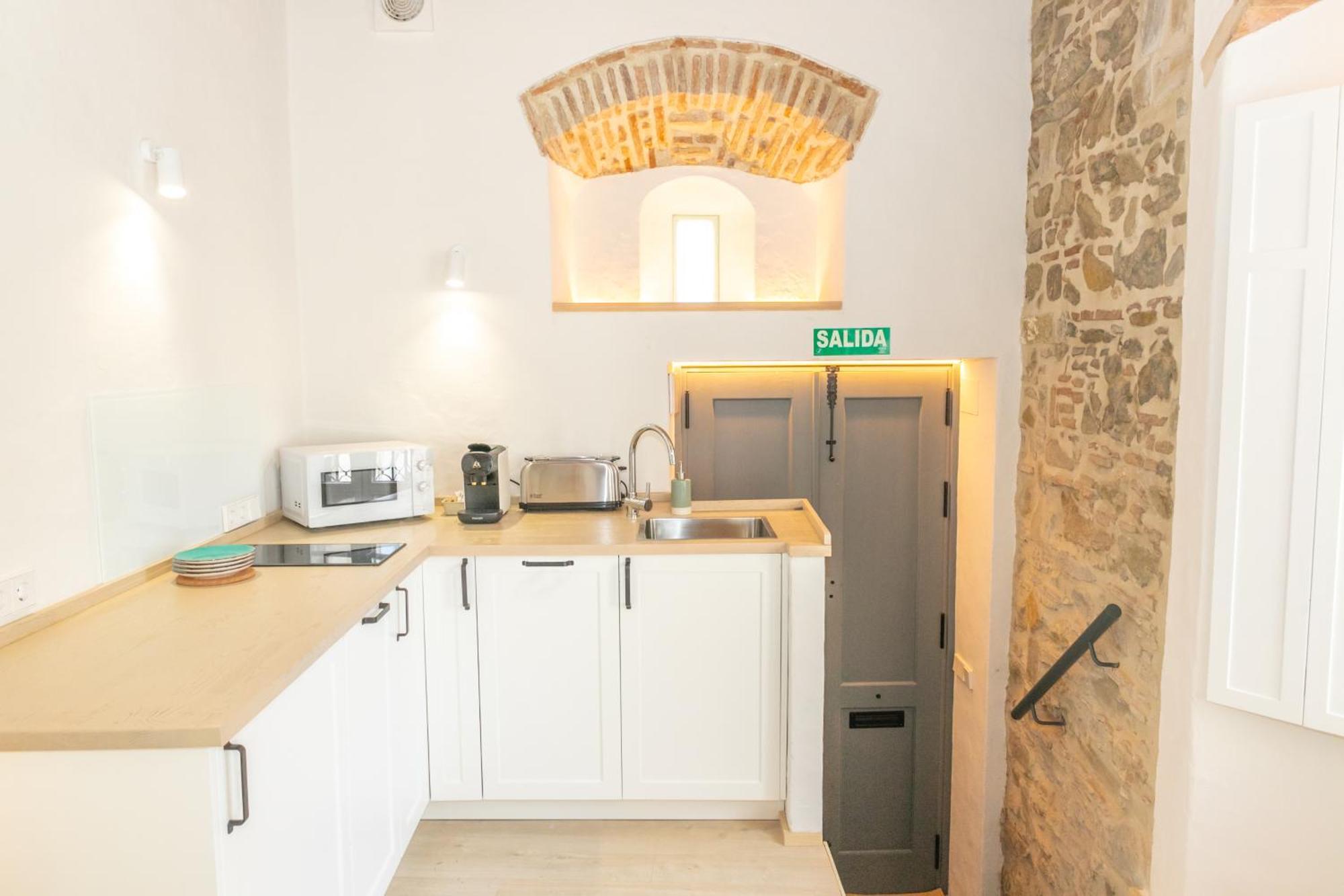 Casa Acua Alta Aljaranda - De Diseno Casco Hist Leilighet Tarifa Eksteriør bilde