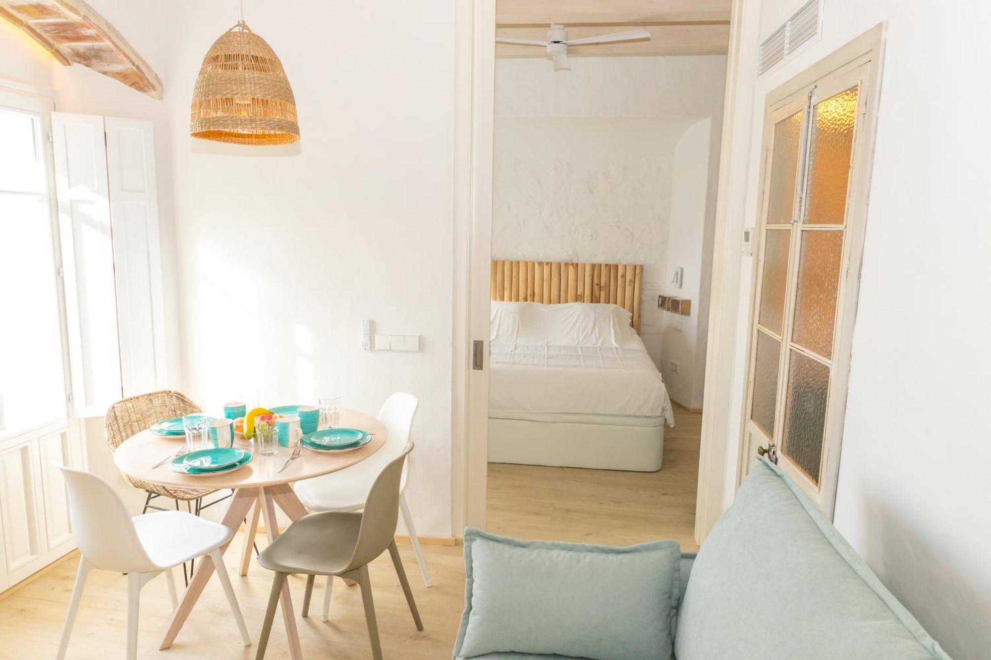Casa Acua Alta Aljaranda - De Diseno Casco Hist Leilighet Tarifa Eksteriør bilde